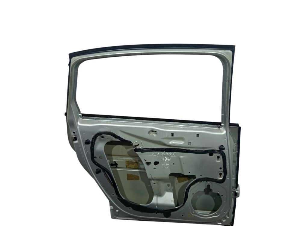 Porta Traseira Esquerda Citroen C4 Pallas 2007 2008 A 2013 Traseira Prateado 5