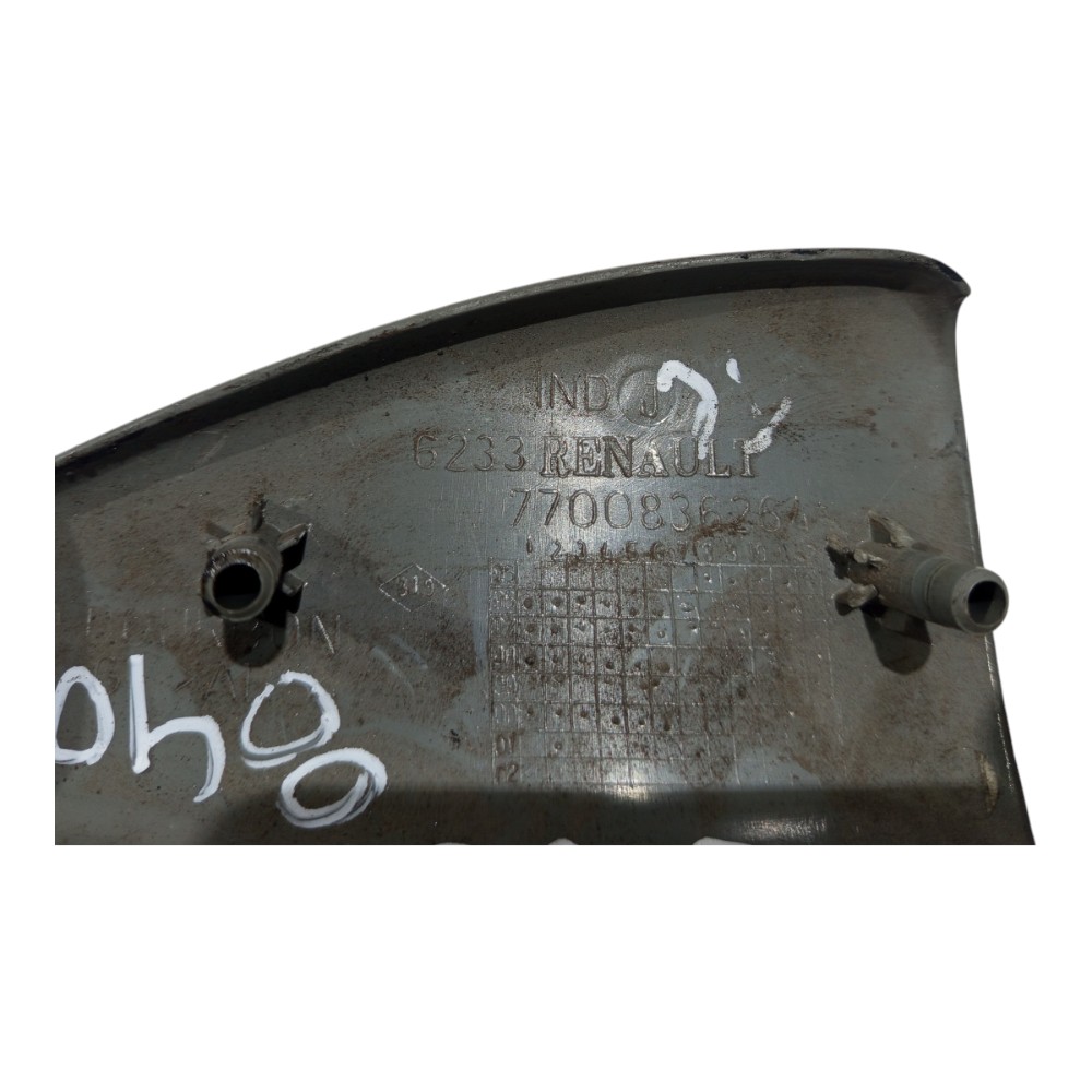 Acabamento Interno Ld Retrovisor Renault Scenic 2003 A 2010 Cinza 5