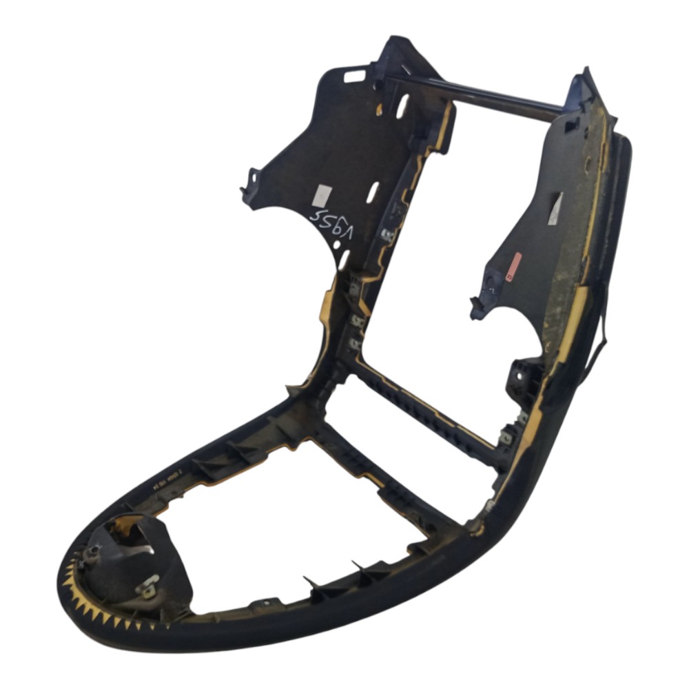 Moldura Painel Console Central Porsche Cayenne 2002 A 2006 Preto 4