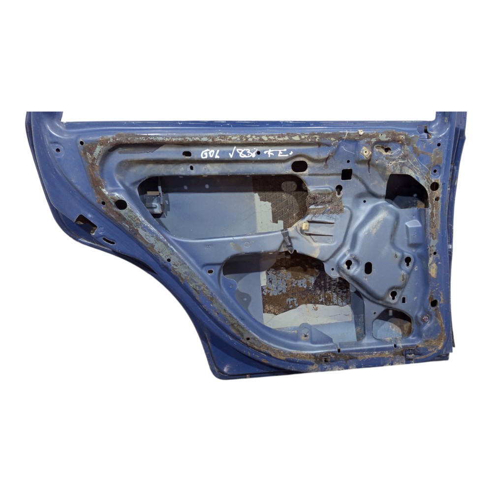 Porta Traseira Esquerd Volkswagen Gol G2 G3 1995 A 2005 Azul Traseira Esquerdo Azul 9