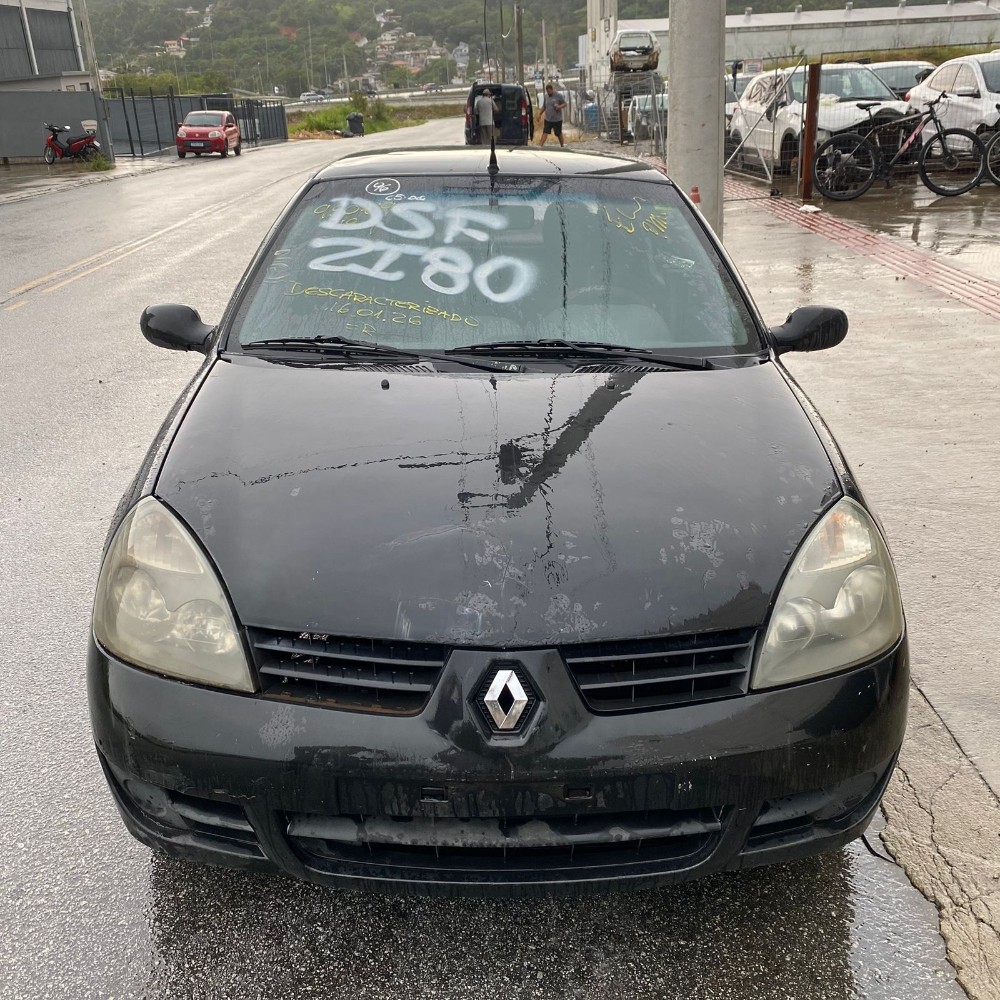 Peças Renault Clio Authentique SD 1.0 16v Flex 76cv 2006 2