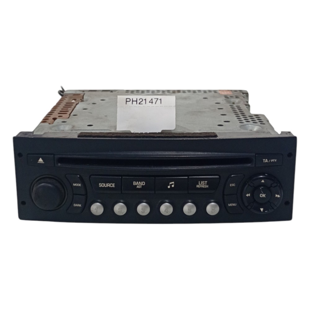 Radio Mp3 Cd Player Citroen C4 Pallas 2006 A 2014 7