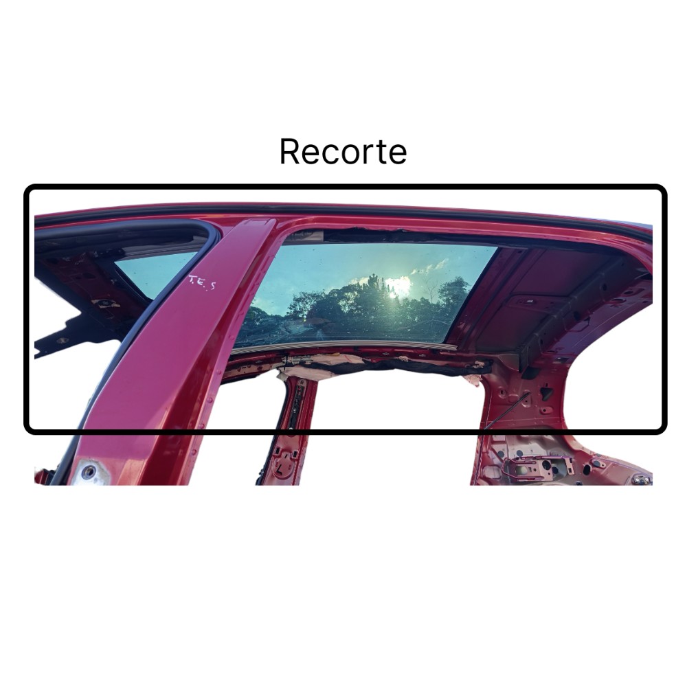 Teto Panorâmico Recorte Peugeot 308 Thp 2016 2
