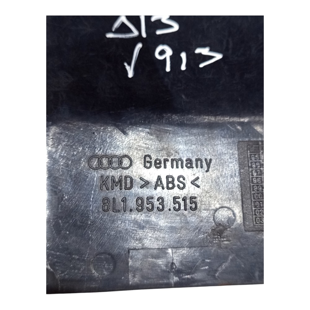 Acabamento Superior Coluna Direção Audi A3 2000 2001 A 2006 Preto 8