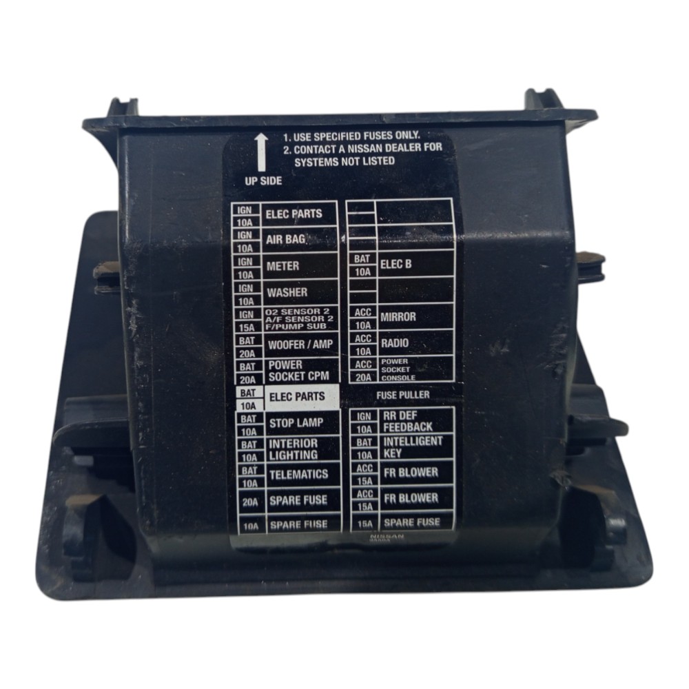 Porta Objetos Porta Treco Painel Nissan Sentra 2009 A 2013 Preto 3