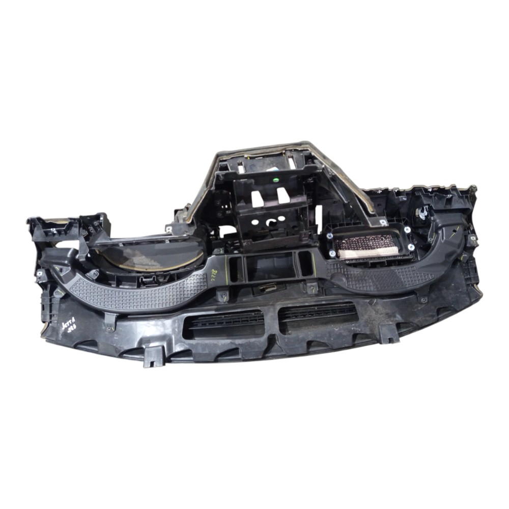 Painel Console Central Tabelier Vw Jetta 2014 2015 A 2016 Preto 4