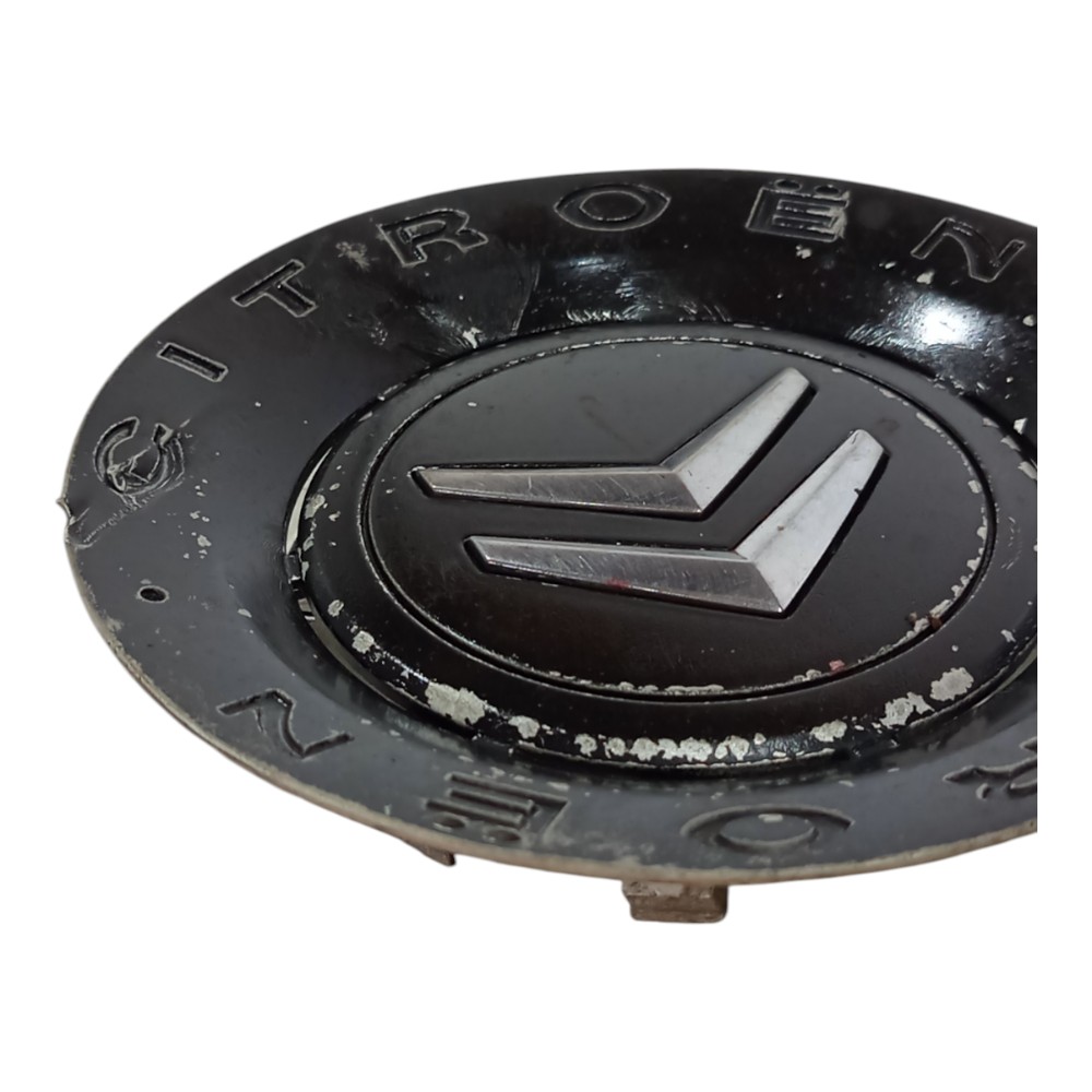 Calota Roda Centro Citroen C4 2003 2004 2005 A 2011 Preto 2