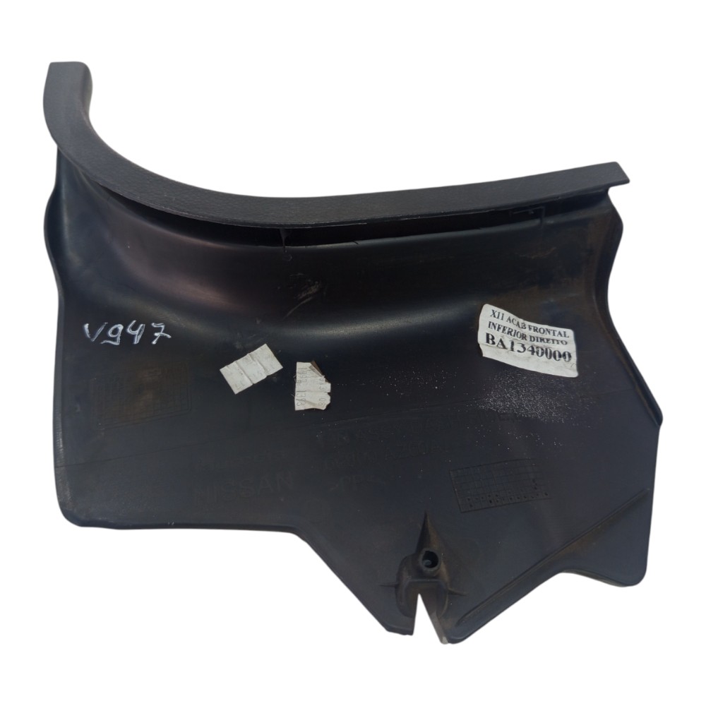 Soleira Dianteira Direita Nissan Livina 2009 A 2015 Preto 3