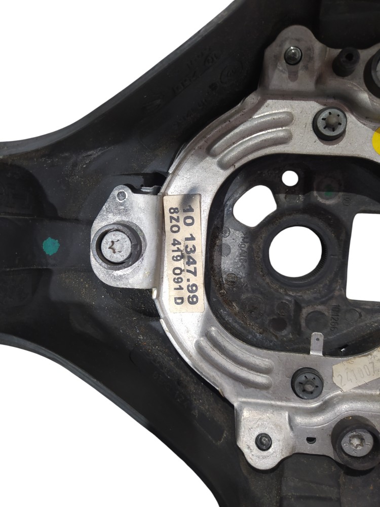 Volante Audi A3 A6 S6 Geração C5 4b Couro 2000 2001 À 20006 Preto 7