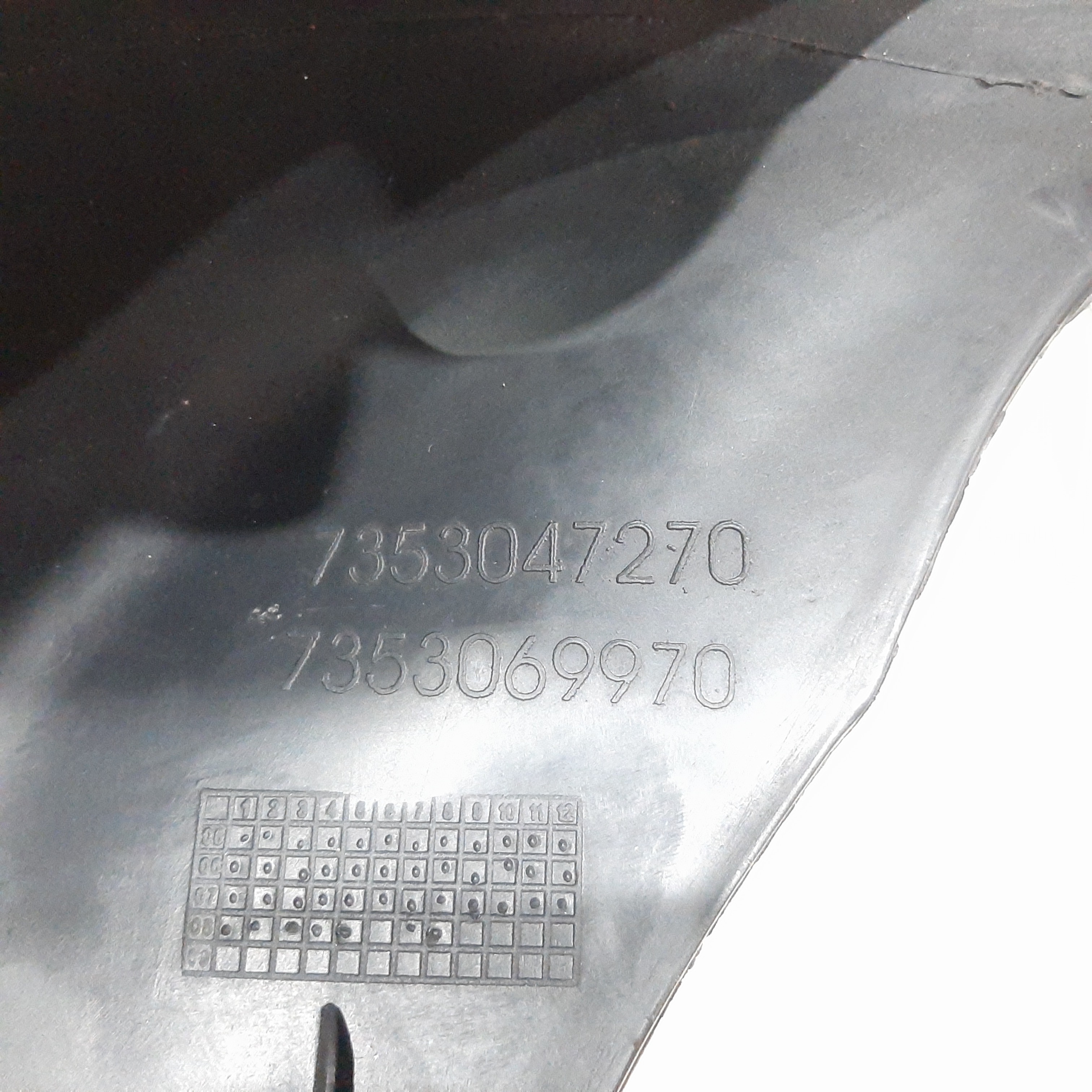 Moldura coluna direção inferior stilo 501 kd1 7