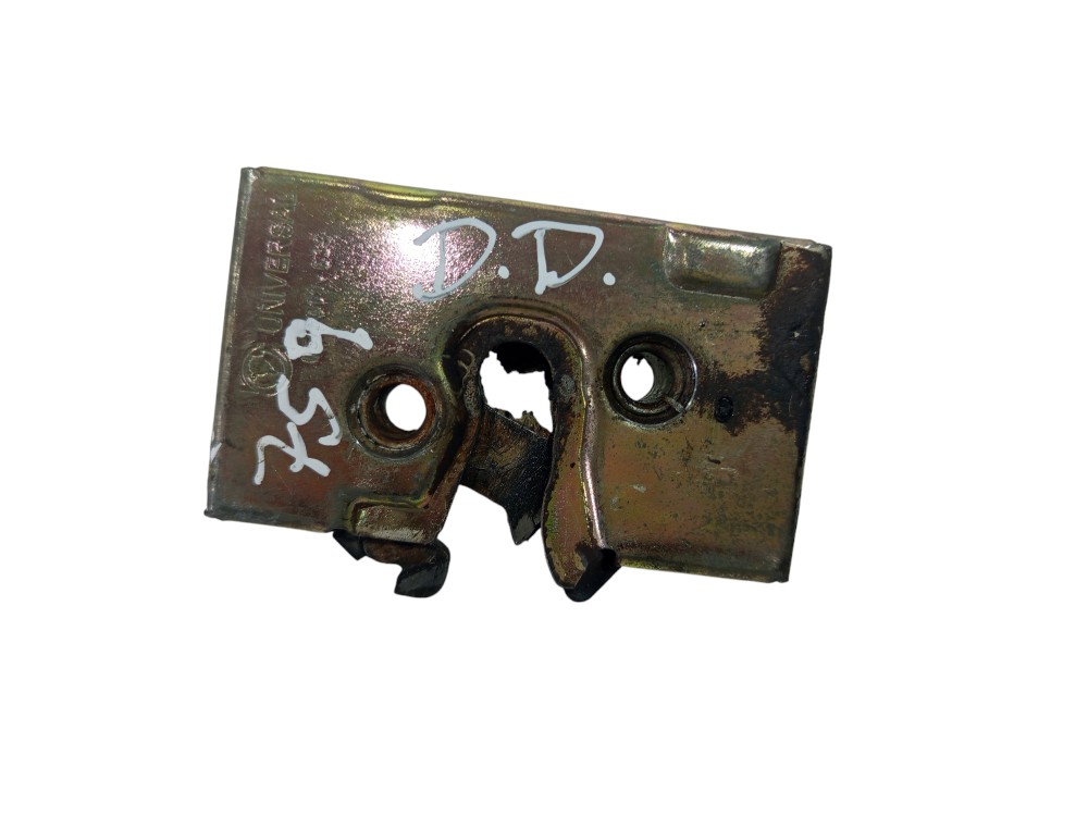 Fechadura Porta Dianteira Direita Santana 1999 A 2006 Usado Dourado 4