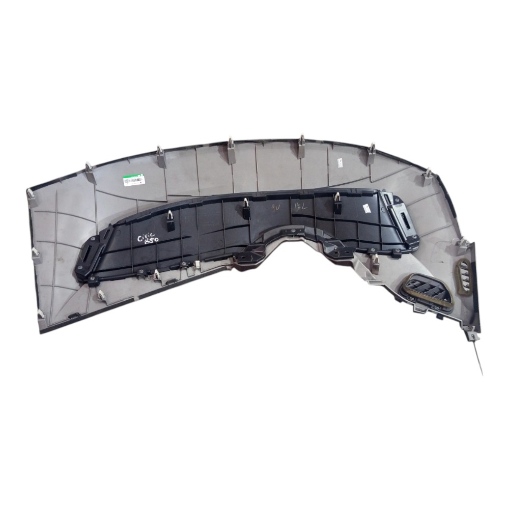 Acabamento Moldura Painel Honda Civic 2007 2008 2009 A 2012 Cinza 6