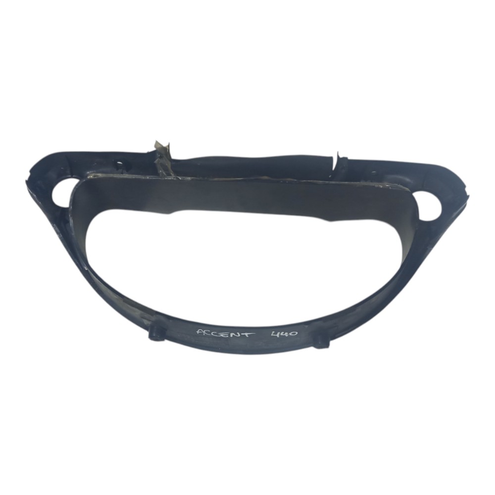 Moldura Painel Instrumento Hyundai Accent 1995 1996 A 2000 Preto 5
