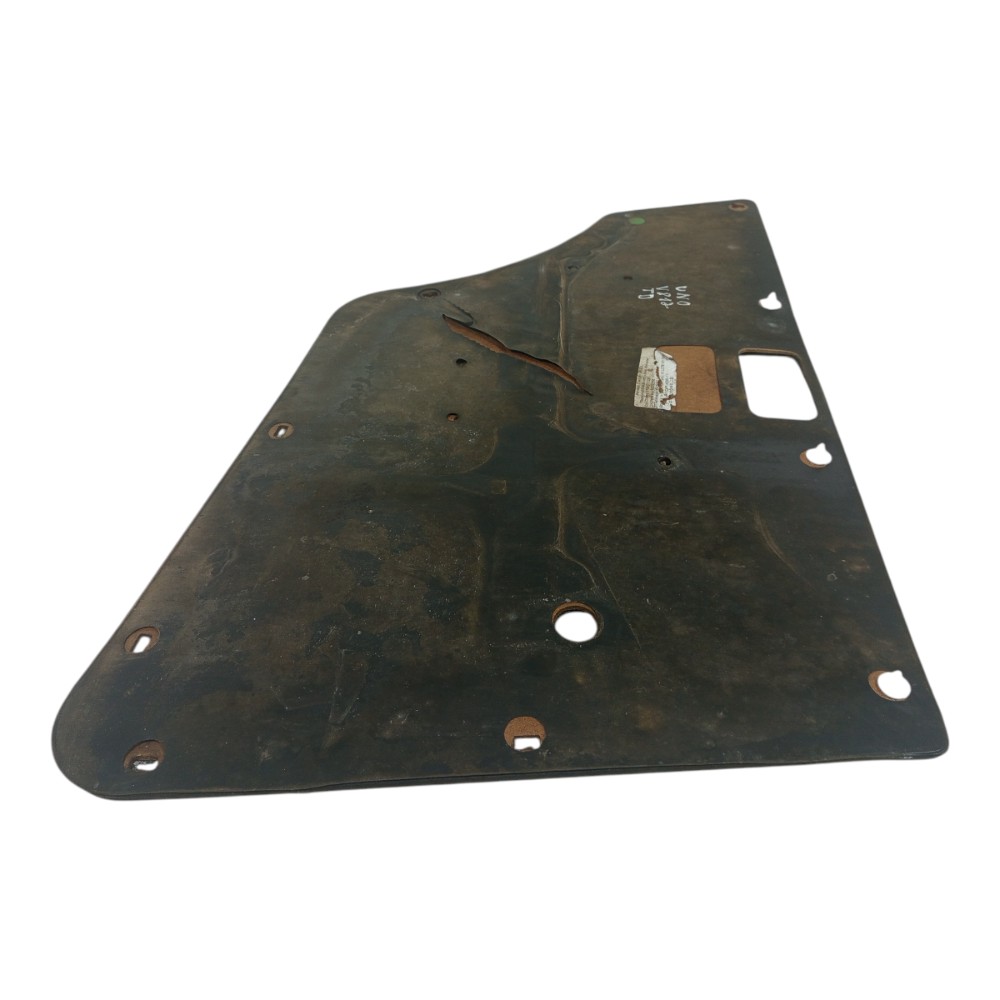 Forro De Porta Traseira Direita Fiat Uno Mille Way Ano 2010  Preto/cinza 5