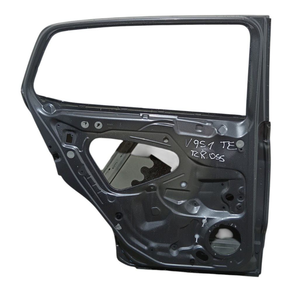 Porta Traseira Esquerda Vw T-cross Tsi 1.0 2019 A 2024 2025  Traseira Esquerda 5
