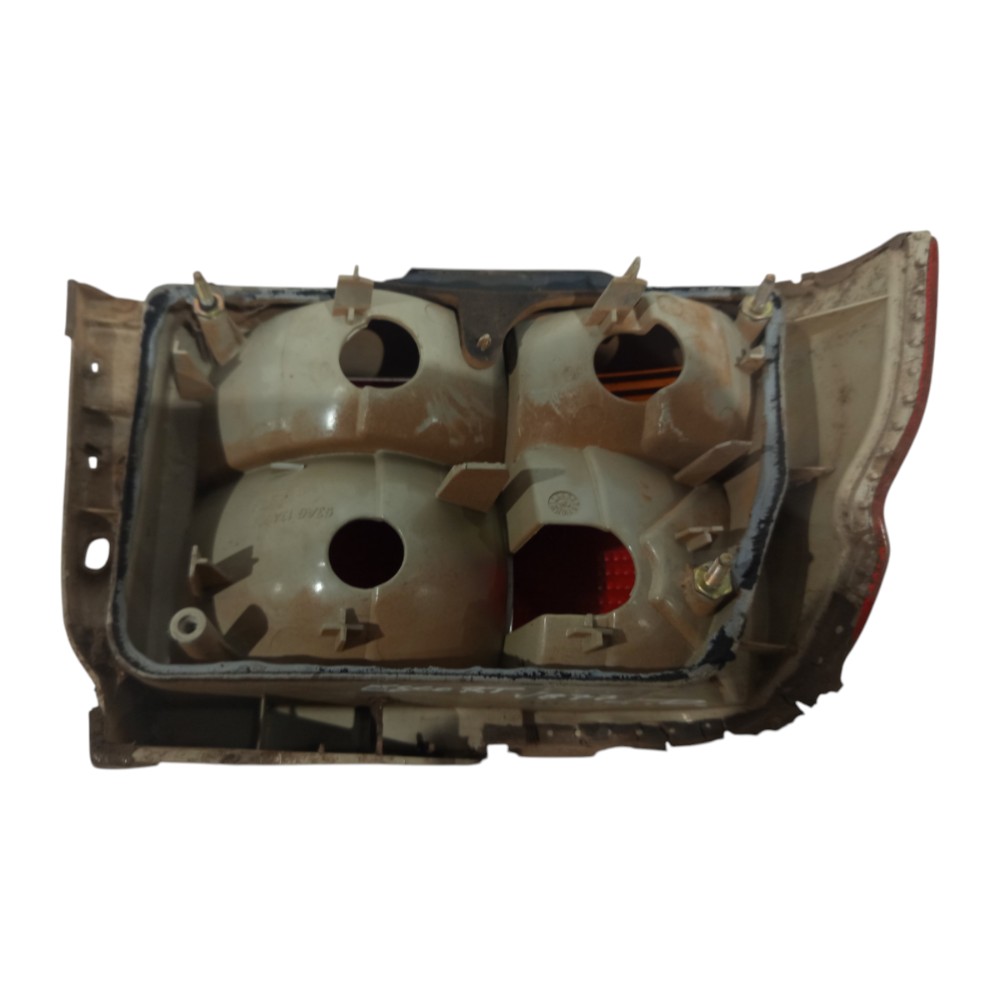 Lanterna Traseira Direita Ford Escort 1997 1998 1999 A 2003 Direito/passageiro Vermelho 3