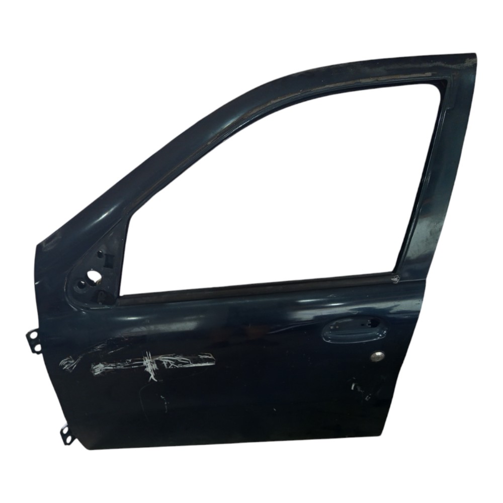 Porta Dianteira Esquerda Fiat Palio 4 Portas 1996 A 2000  Dianteira Esquerdo Azul 2