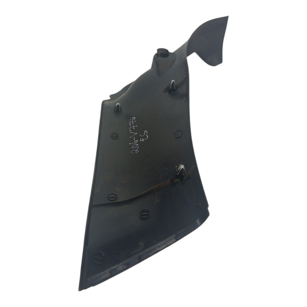 Moldura Acabamento Coluna Traseiro E Peugeot 206 1999 A 2008 Preto 7