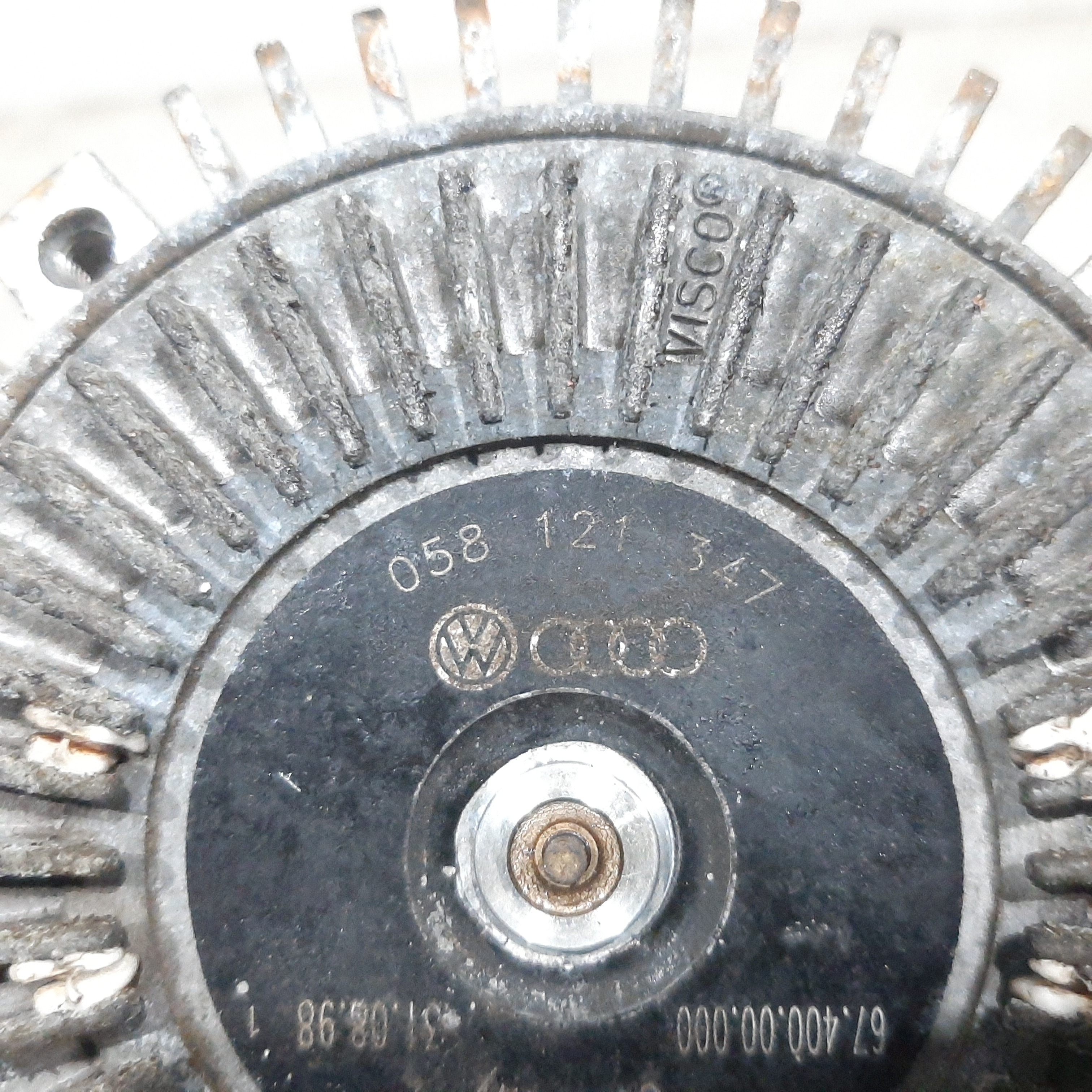 Polia Viscosa Volkswagen Passat 1.8 1997 1998 A 2001 Audi A3 7