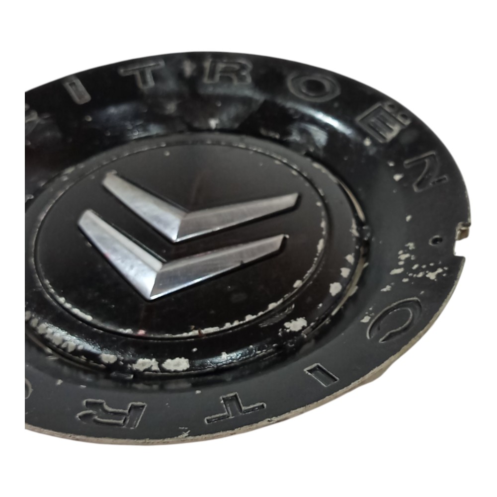 Calota Roda Centro Citroen C4 2003 2004 2005 A 2011 Preto 3
