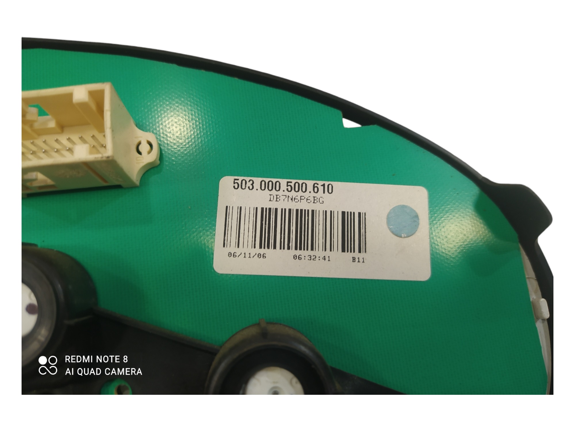 Painel Instrumentos Velocímetro Peugeot 206 1999 A 10 Avaria 8