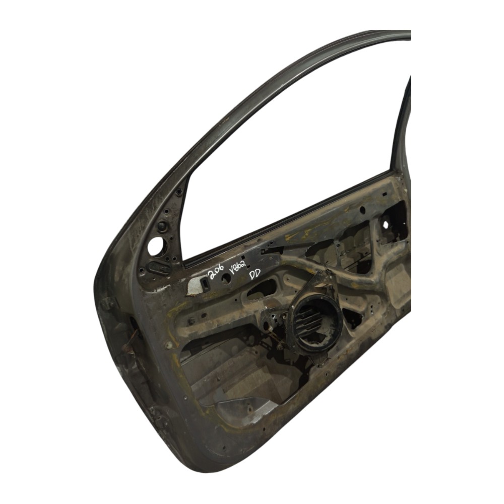 Porta Dianteira Direita Peugeot 206 2001 2002 2003 A 2012 Cinza 7