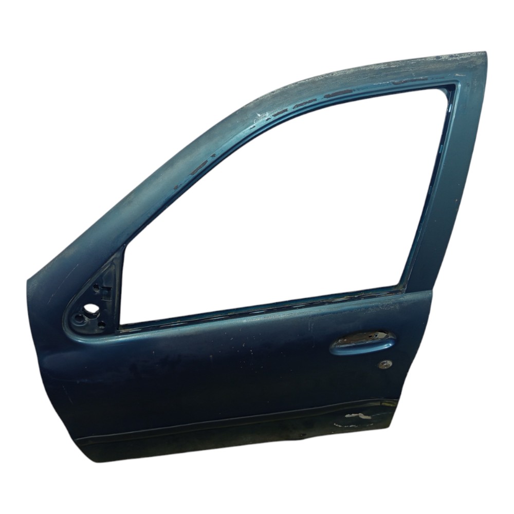 Porta Dianteira Esquerda Fiat Palio 1996 1997 1998 A 2000  Dianteira Azul 1