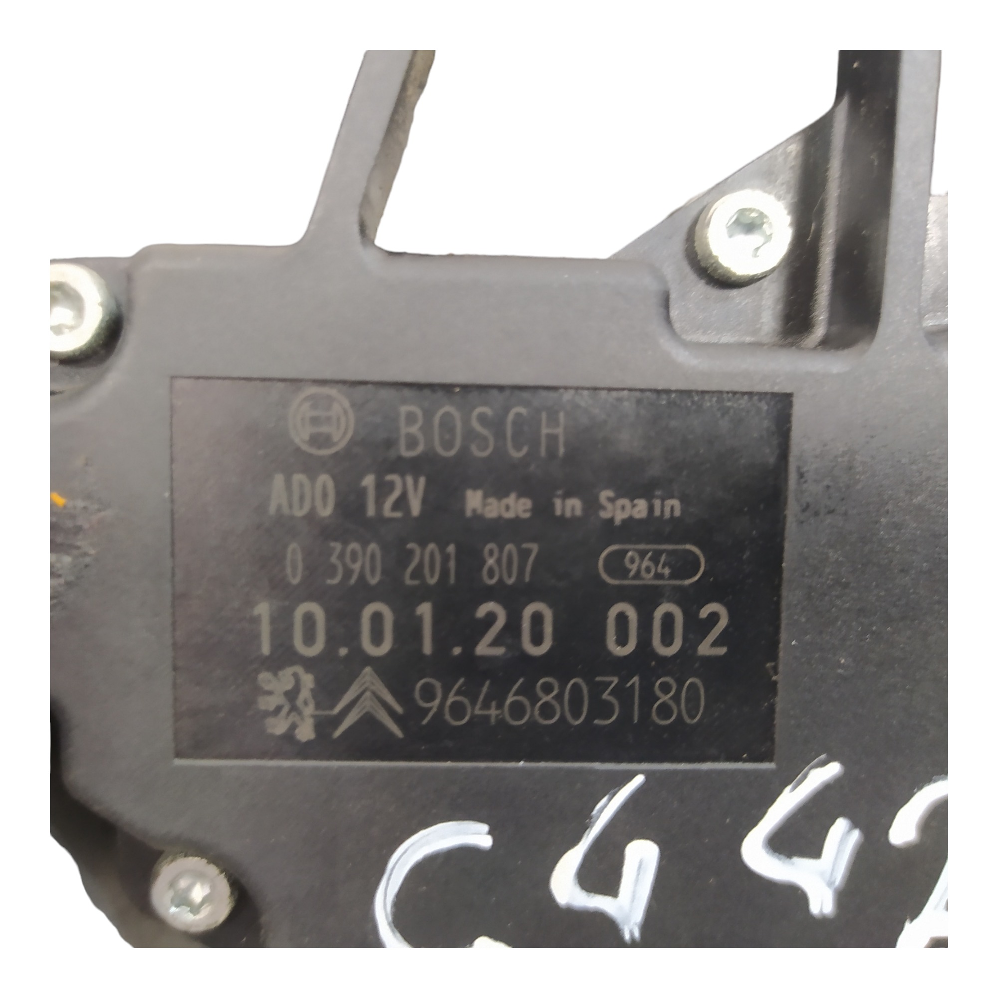 Motor Limpador Vidro Traseiro C4 Hatch 2.0 2007 2008 A 2013 5