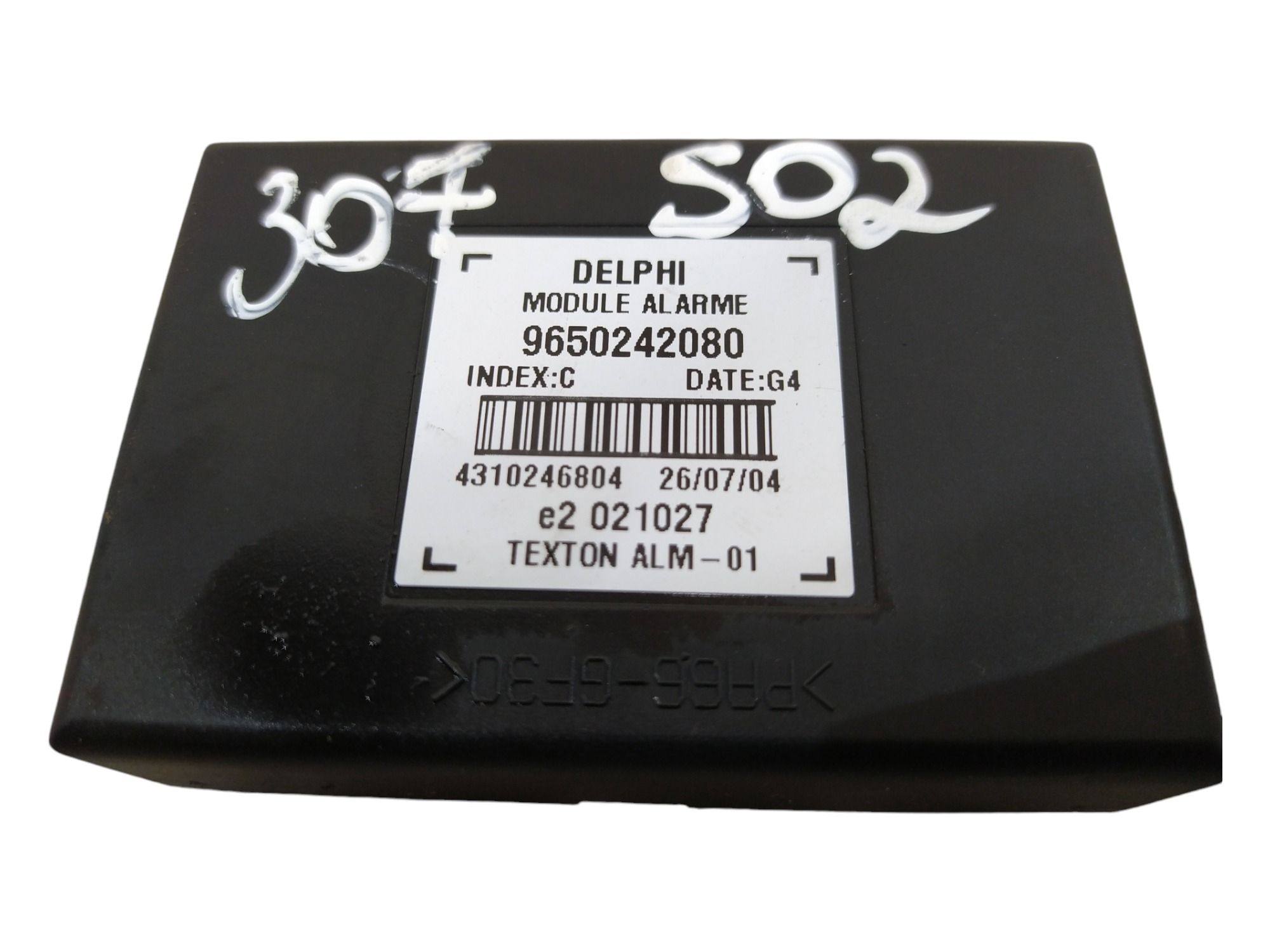 Modulo Alarme Confort Peugeot 307 2004 2005 2006 2007 A 2013 7
