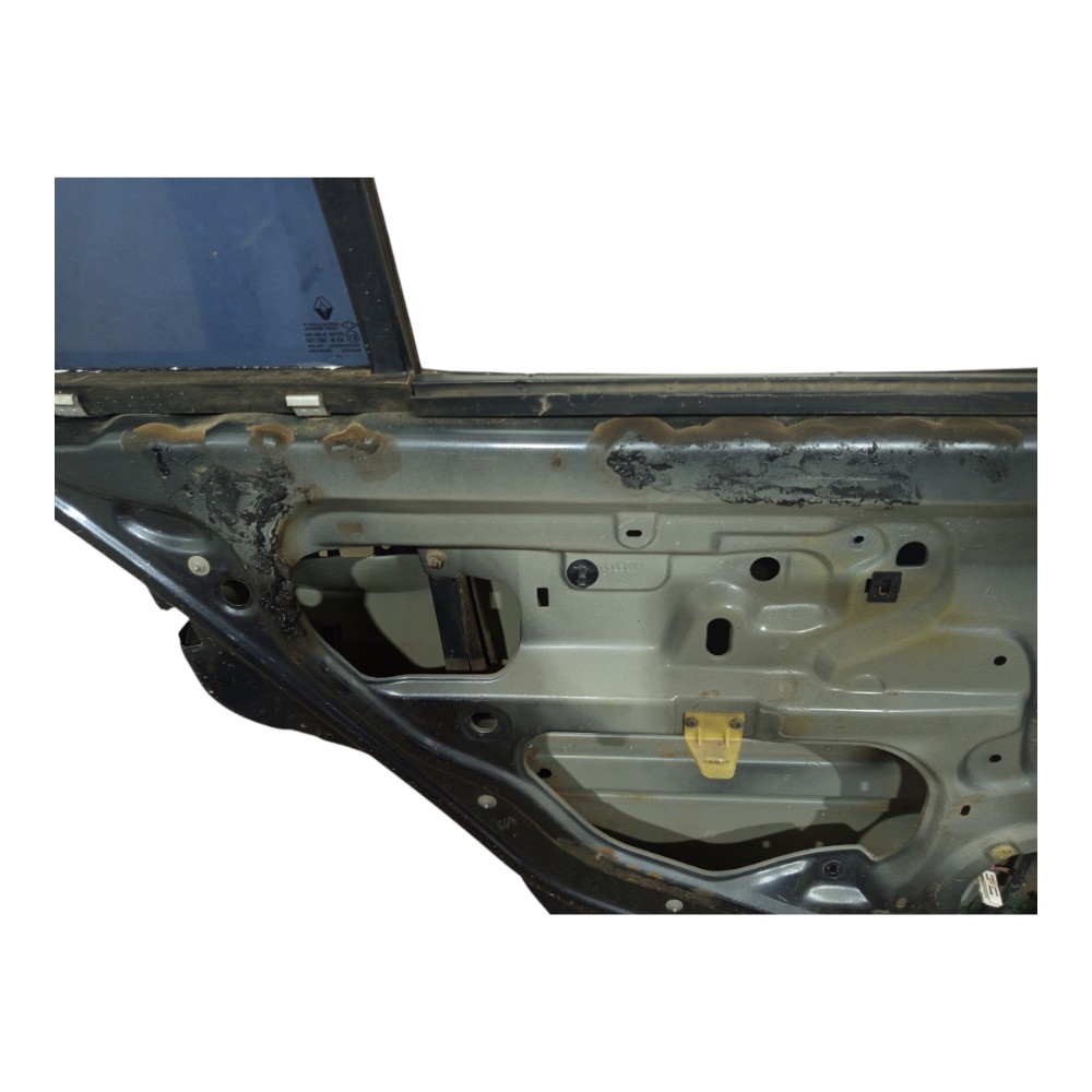 Porta Traseira Direita Renault Clio 2000 2001 2002 A 2006  Traseira Direita Preto 6