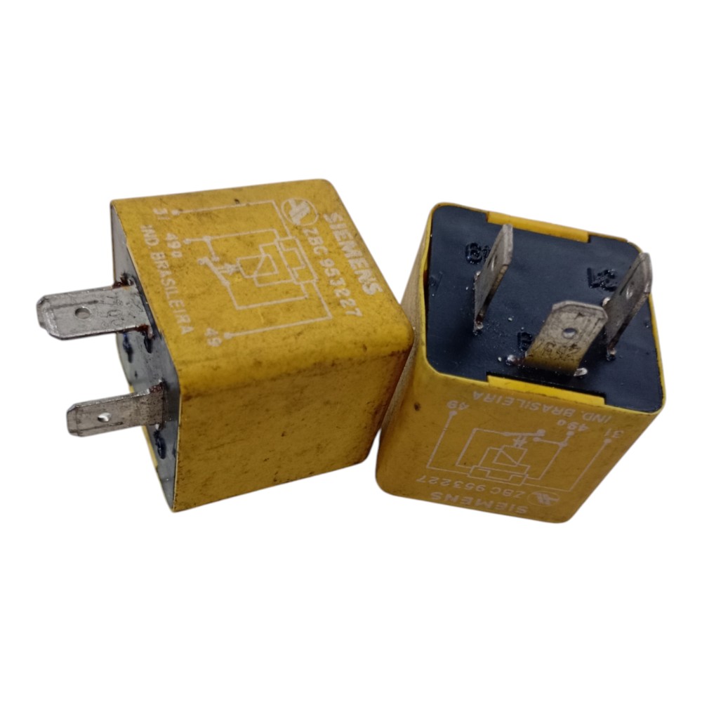 Kit Rele Auxiliar Pisca Alerta Volkswagen Original