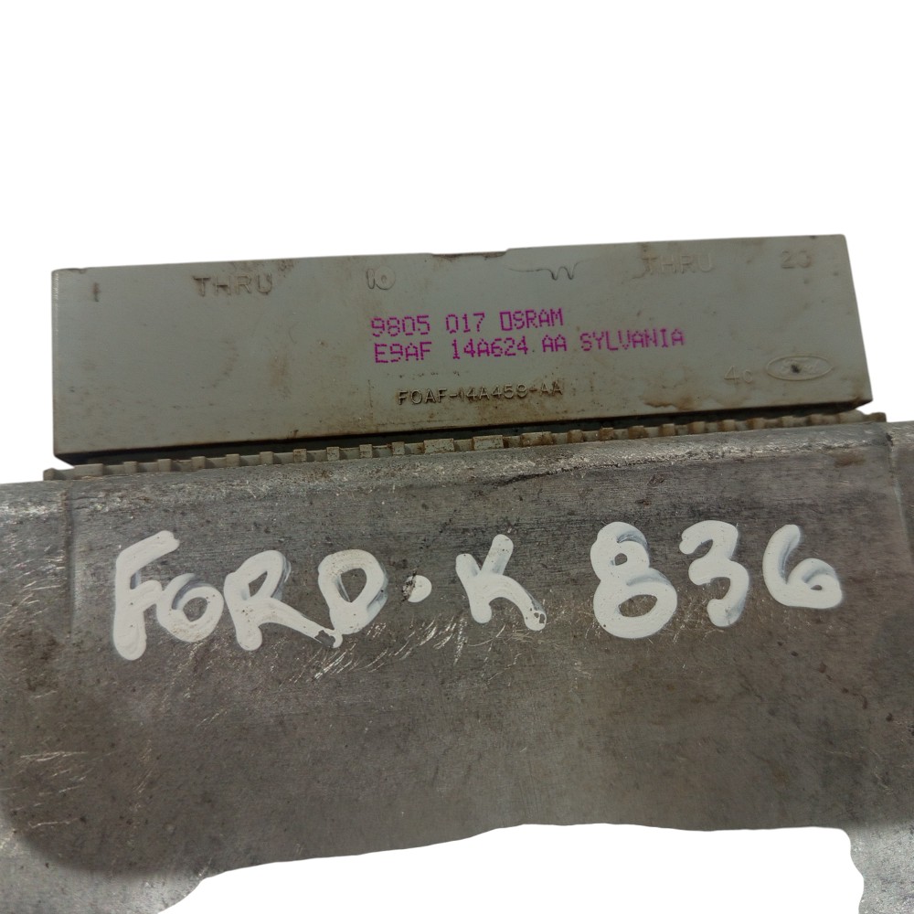 Módulo Injeção Ford Ka 1997 1998 1999 A 2005 Bloqueado 5