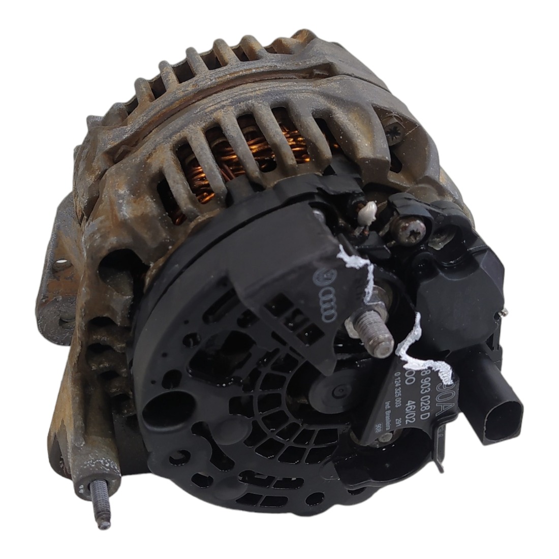 Alternador Vw Golf 1.6 8v 1999/2006 Avaria 14v 90A 028903028 5