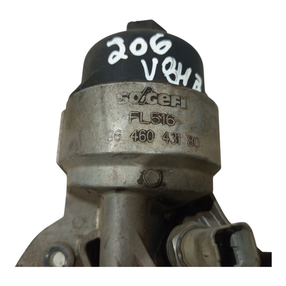 Suporte Filtro Óleo Citroen C3 Peugeot 206 2001 2002 A 2010 Cinza 5