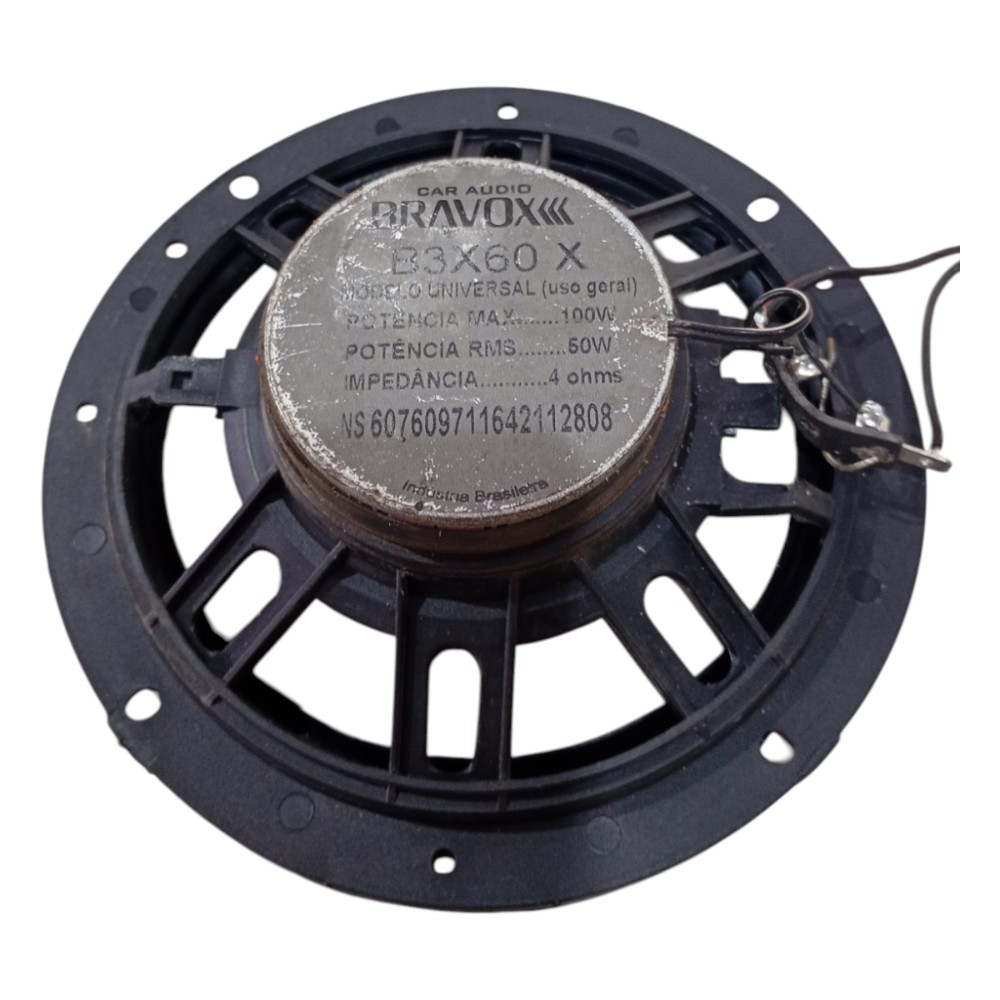 Alto Falante Bravox B3x60x 60w Universal 4