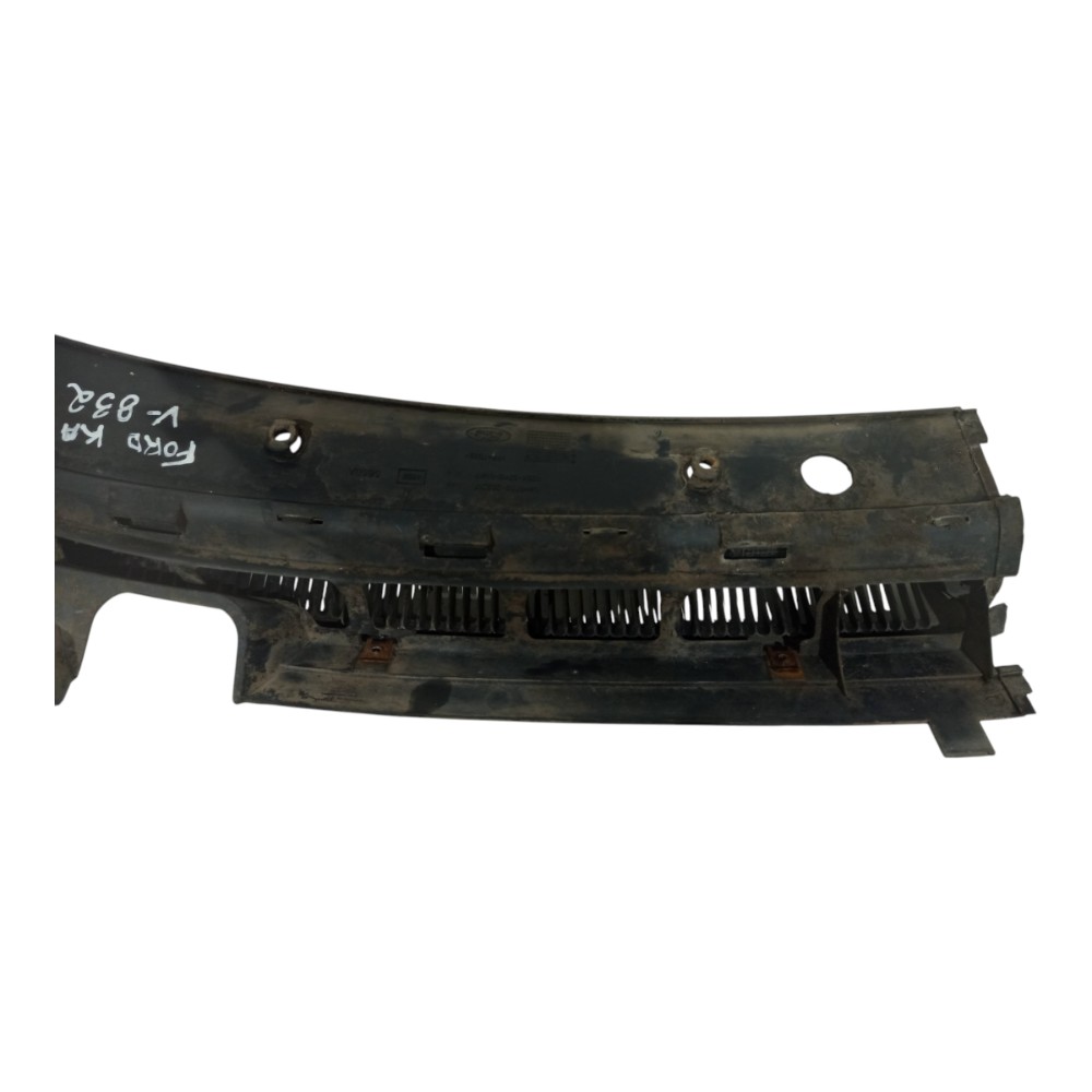 Grade Churrasqueira Esquerda Parabrisa Ford Ka 1996 A 2007 Preto 8