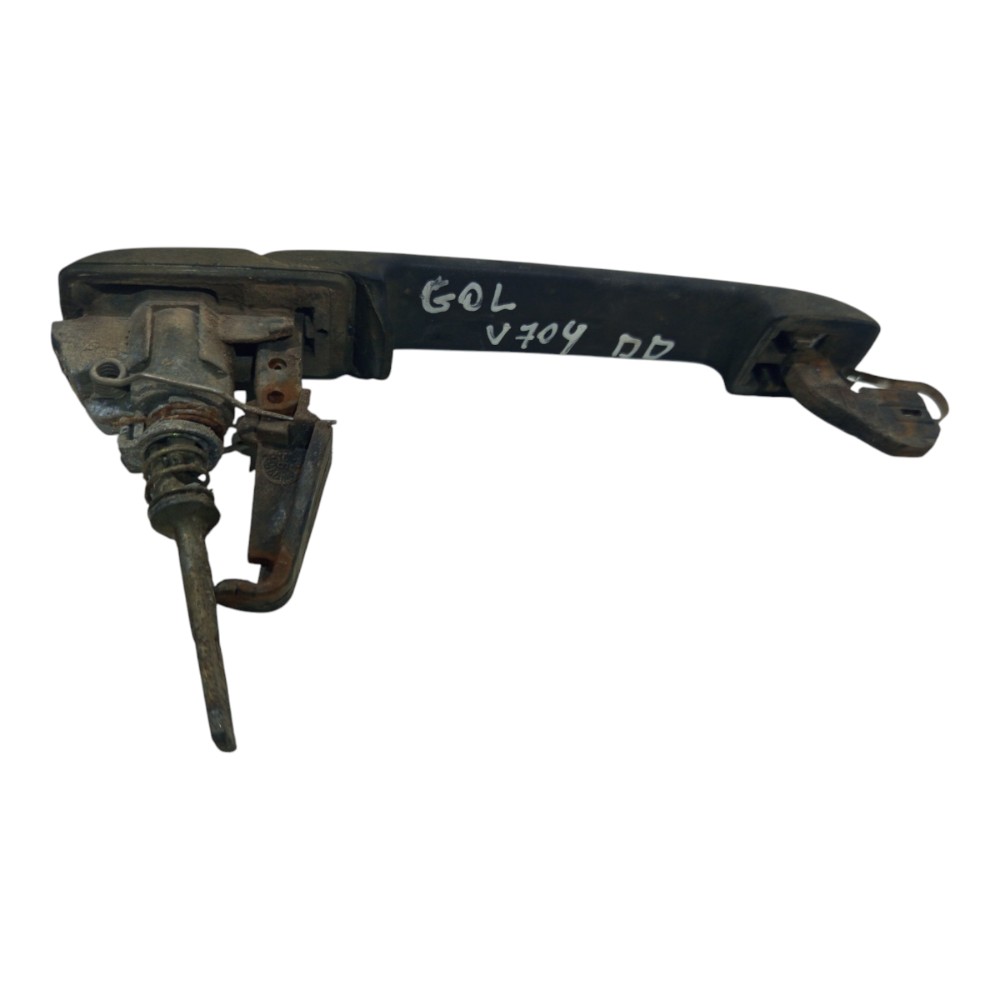Maçaneta Externa Dianteira Direita Vw Gol 1990 1991 A 1997 Preto Dianteira 2
