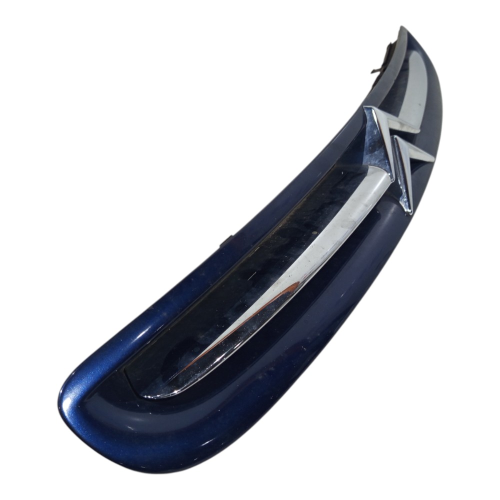 Grade Parachoque Dianteiro Azul Xsara Picasso 2001 A 2012 Azul E Cromado Plástico Rígido 4