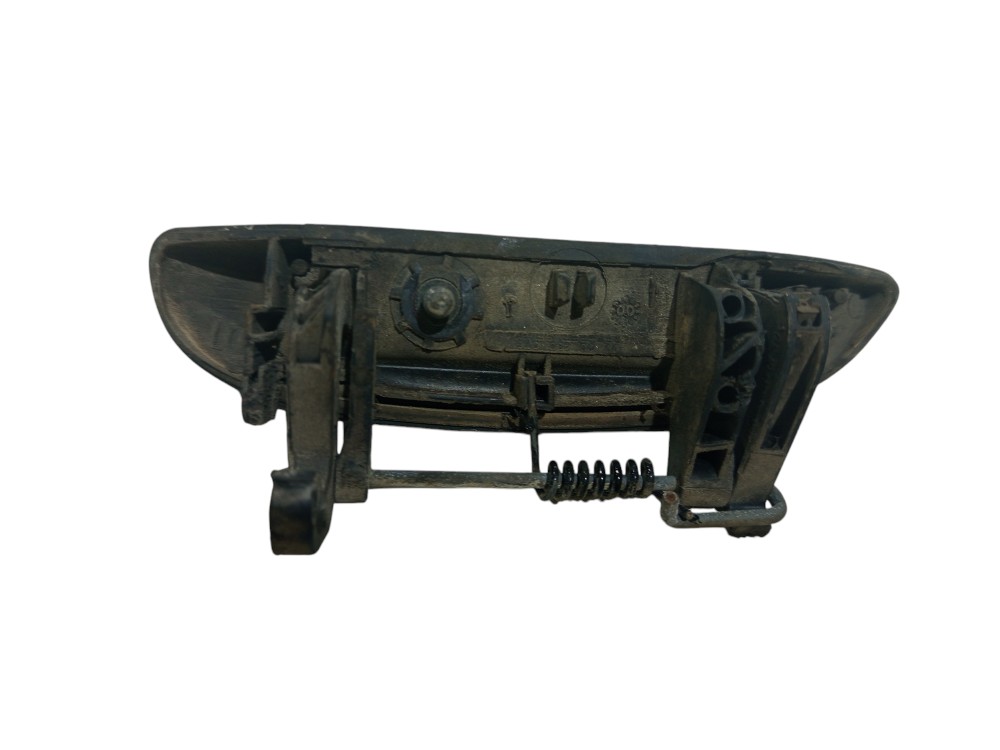 Puxador Externo Traseiro Direito Renault Clio 2000 A 2012  Preto Traseira 4