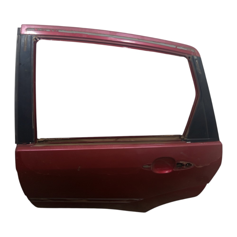 Porta Traseira Esquerda Ford Focus 2.0 16v 2001 A 2007 Traseira Esquerdo Vermelho 6