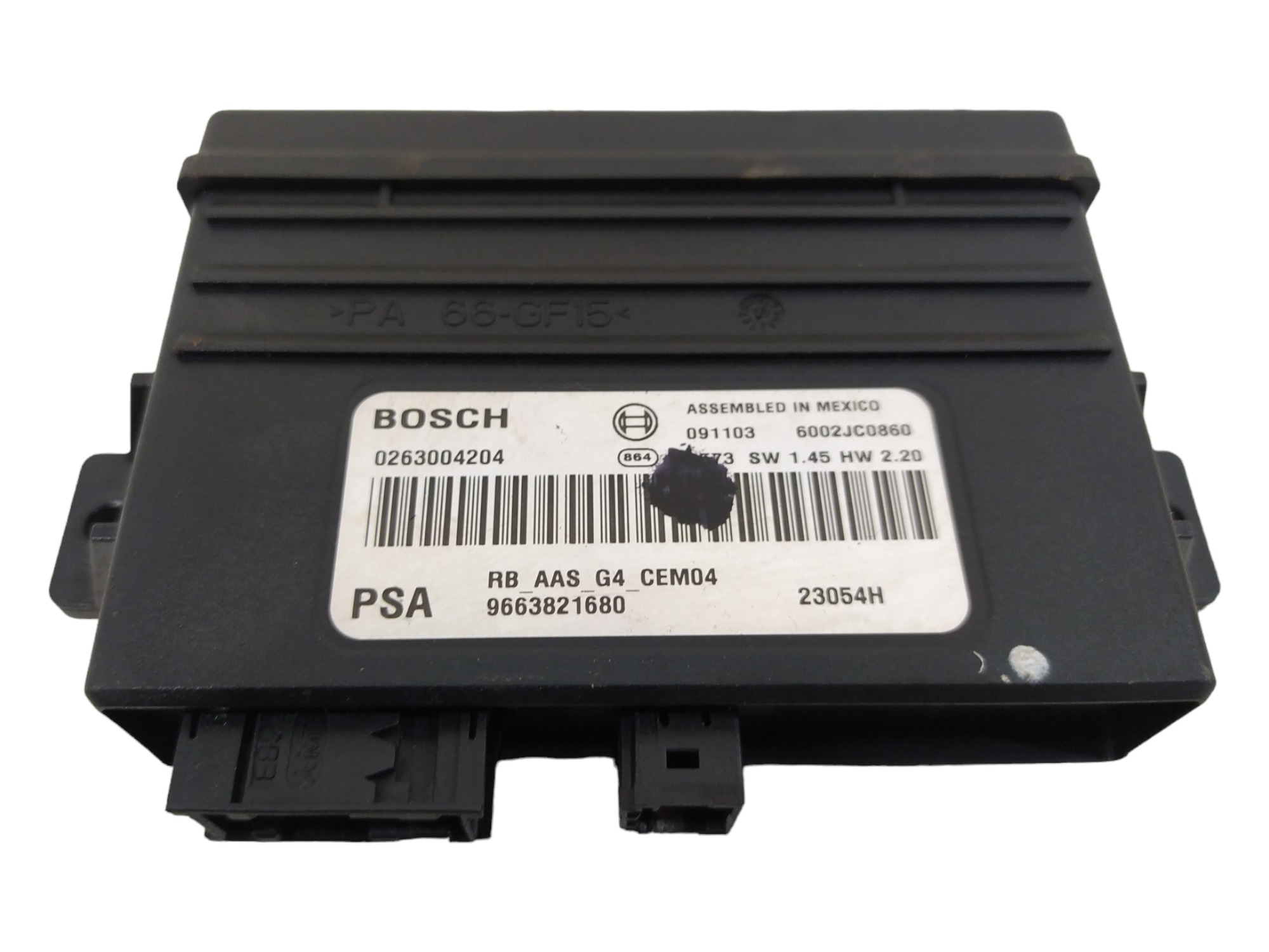 Módulo Conforto Citroen C4 Picasso 2009 A 2014 9663821680 2