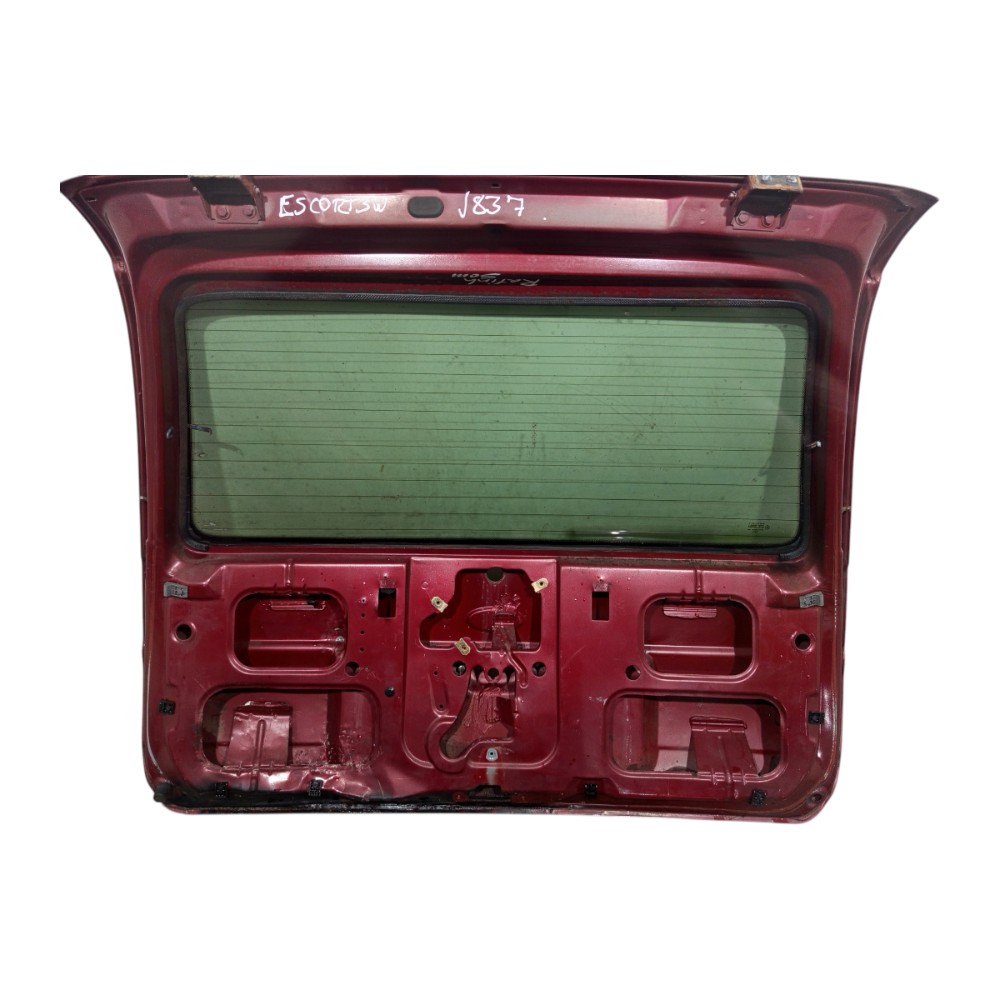 Tampa Porta Malas Ford Escort 1997 1998 1999 2000 2001 2002 Vermelho 5