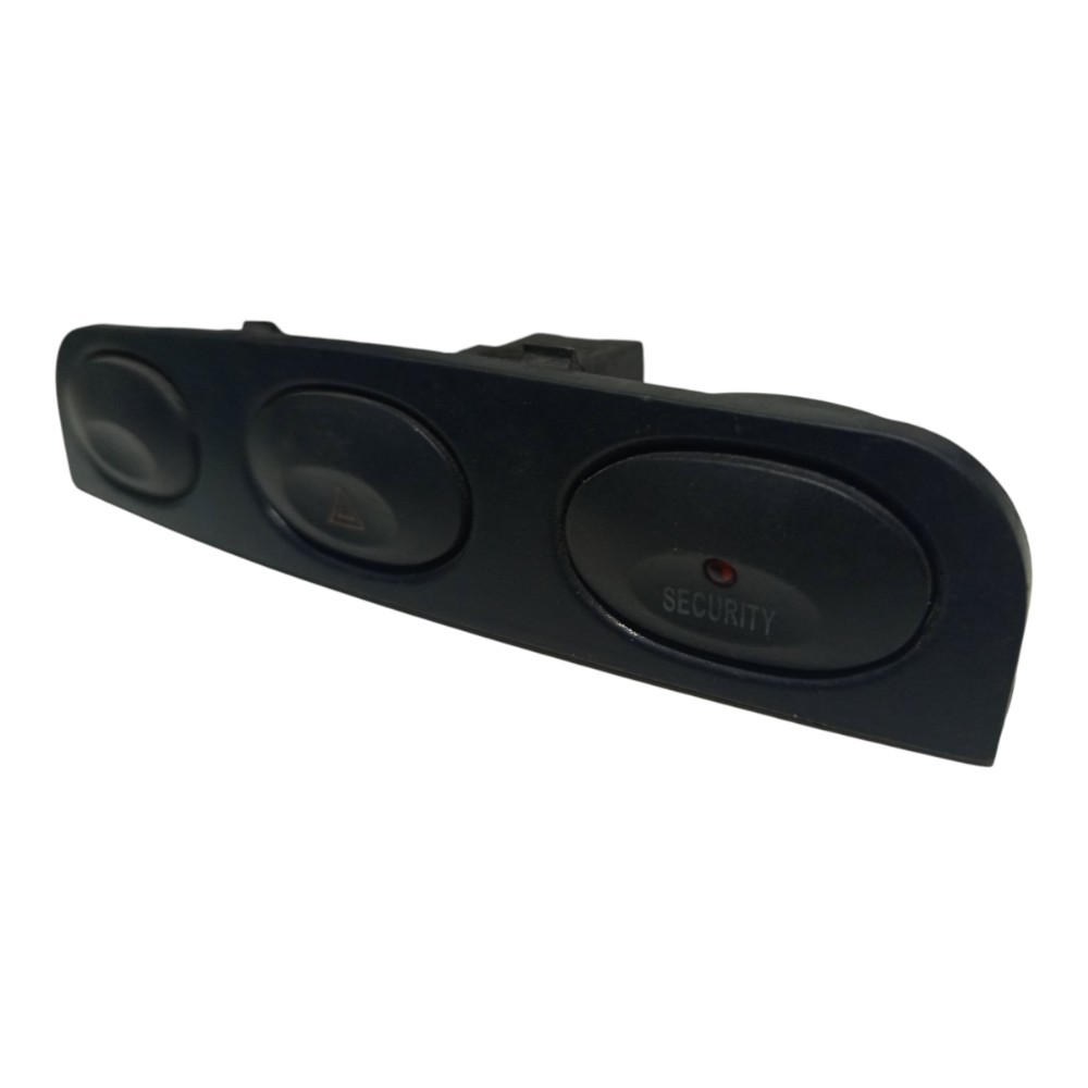 Comando Botão Pisca Alerta Luz Security Chery Qq 2011 A 2015 Preto 3