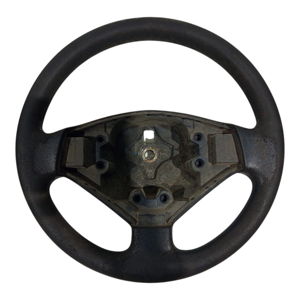 Volante Direção Fiat Doblo Ano 2003 2004 05 A 2014 735370134 Preto 1