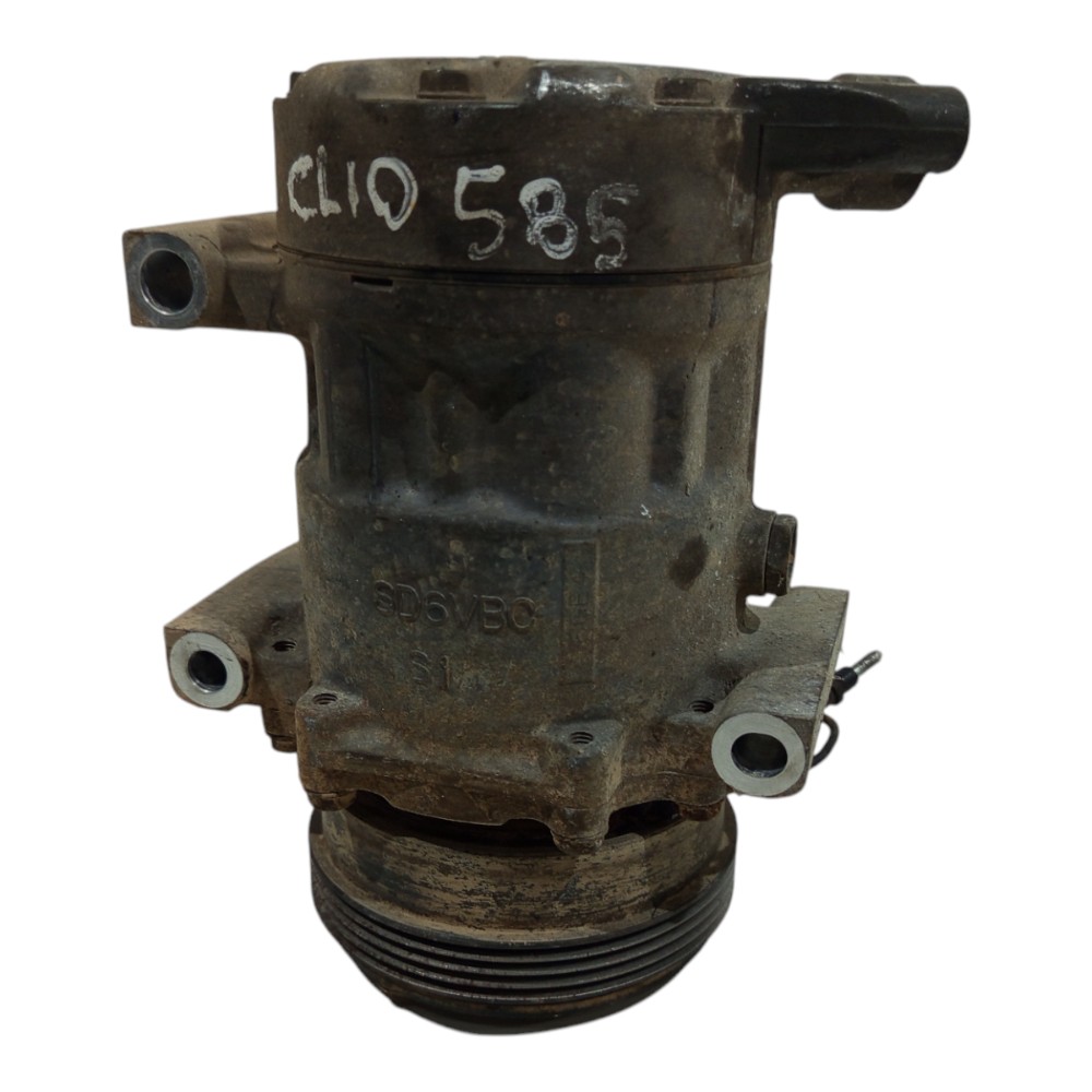 Compressor Ar Condicionado Clio 1.0 16v 2002 A 2006 Sanden 4