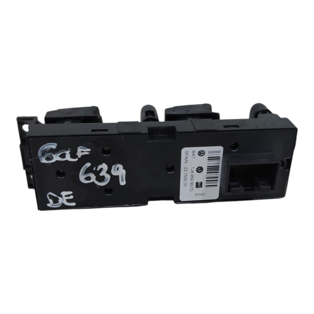Interruptor Vidro Elétrico Dianteiro Esq Vw Golf 1999 A 2006 5