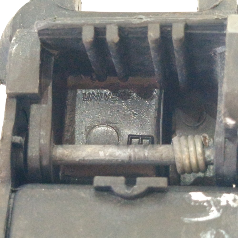 Maçaneta Interno Dianteiro Direito Fiat Elba Uno 1985 A 2002 Preta Dianteira/traseira 6