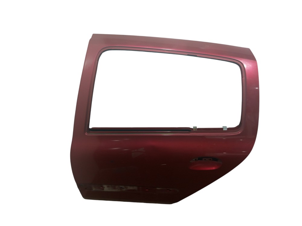 Porta Traseira Esquerda Renault Clio 2000 A 2001 Usado  Traseira Esquerdo Vermelha 4