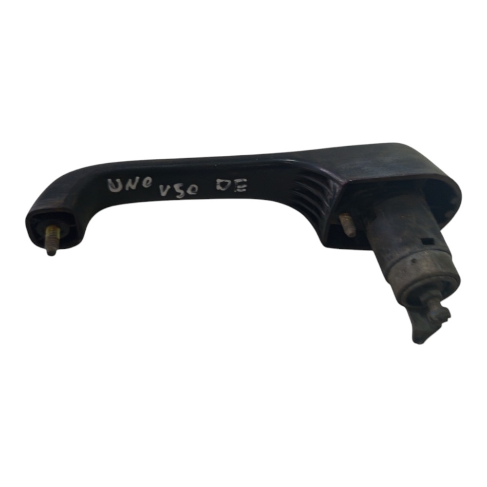 Puxador Externo Dianteiro Esquerdo Fiat Uno 1996 1997 A 2005 Preto Dianteira 4