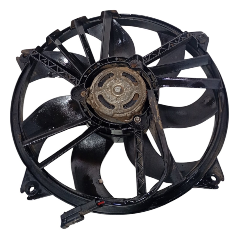Ventoinha motor radiador c4 pallas 16v 2007 a 2014 c/detalhe 3